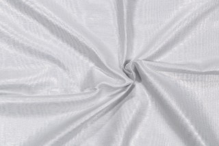 Scalamandre Solid Woven Decorator Fabric in Silver