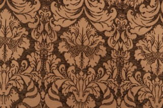 Scalamandre Cinque Woven Chenille Upholstery Fabric in Khaki
