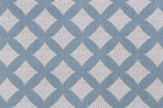 Magnolia Home Alder Printed Cotton Drapery Fabric in Verdigris
