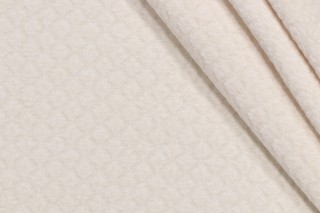 Covington Komodo Chenille Matelasse Upholstery Fabric in 141-Cream