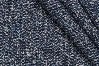 Carroll Woven Upholstery Fabric in Marine