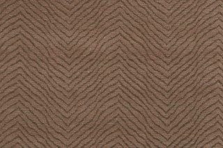 Scalamandre Chevron Woven Chenille Upholstery Fabric in Cafe