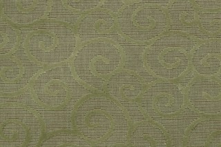 Grey Watkins Arabesque Groispoint Velvet Upholstery Fabric in Mint for Scalamandre