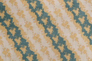 Scalamandre Woven Heavy-Weight Groispoint Wool Blend Upholstery Fabric in Teal