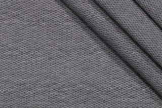 Sunbrella Pique 40421-0027 Woven Solution Dyed Acrylic Outdoor Fabric in Ash