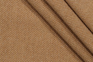 Scalamandre Bahia Boucle Woven Chenille Upholstery Fabric in Gold/Beige