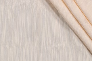 Scalamandre Strie Drapery Fabric in Vanilla