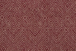 Scalamandre Sherpa Woven Upholstery Fabric in Red