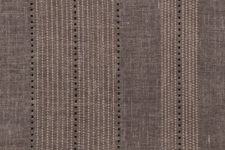 Scalamandre Stripe Woven Decorator Fabric in Graphite