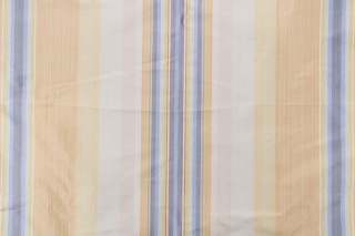 1 Yard Scalamandre Stripe Silk Decorator Fabric in Bluebell