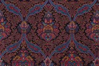 Old World Weavers Shrinagar Printed Cotton Drapery Fabric for Scalamandre