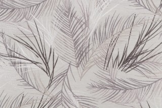 Adeline Embroidered Drapery Fabric in Fog