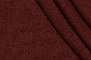 Covington Jefferson Linen Woven Drapery Fabric in 361-Brown Blaze