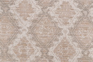 Anisa Woven Upholstery Fabric in Stone