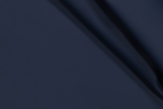 Solid Vinyl Upholstery Fabric in Navy