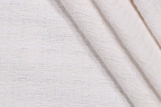 Knitty Gritty Performance Woven Upholstery Fabric in Ivory