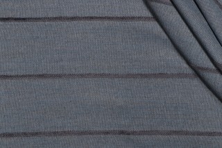 Clara 59137 Woven Decorator Fabric in Denim