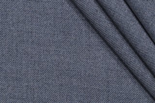 Conley Woven Upholstery Fabric in Denim