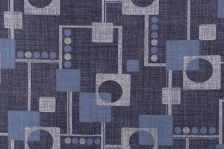 Magnolia Home Apollo Printed Cotton Drapery Fabric in Harbor 