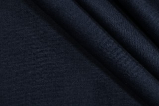 Jennifer Adams Millbrook Woven Backed Upholstery Fabric in 55-Navy for Covington 