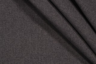 Janie Woven Felt-Backed Upholstery Fabric in Charcoal