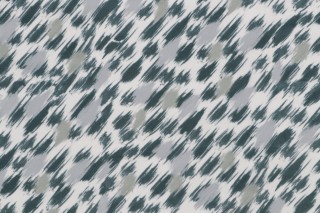 Juba Printed Velveteen Decorator Fabric in Moss