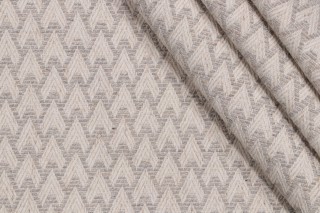 P Kaufmann Myra Woven Upholstery Fabric in Stone 