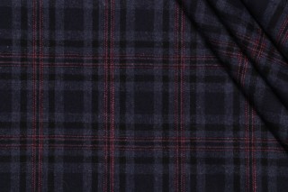 P Kaufmann Alastair Woven Decorator Fabric in Midnight 