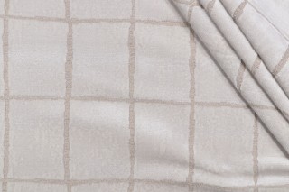 P Kaufmann Avenue Velvet Upholstery Fabric in Oyster 