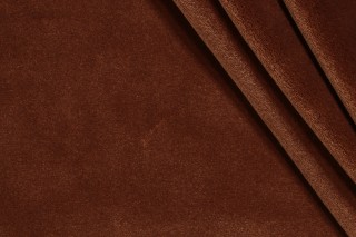 P Kaufmann Empress Velvet Upholstery Fabric in Caramel 