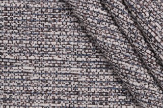 P Kaufmann Kimball Performance Woven Chenille Upholstery Fabric in Carbon 