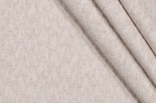 P Kaufmann Myra Woven Upholstery Fabric in Flax 