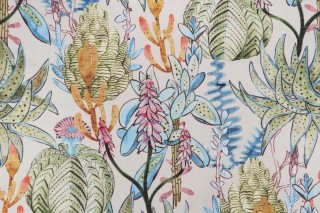 Hamilton Underwood Printed Cotton Drapery Fabric in Spring 