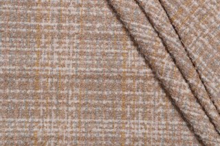 Lino Textiles Milan Woven Drapery Fabric in Coco 