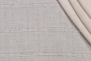 Lino Textiles Humberto Woven Sheer Drapery Fabric in Beach 