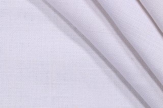 Lino Textiles San Marino Woven Decorator Fabric in White 