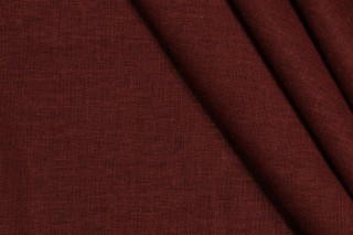 Covington Jefferson Linen Woven Drapery Fabric in 361-Brown Blaze