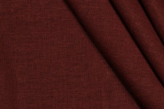 Covington Jefferson Linen Woven Drapery Fabric in 361-Brown Blaze