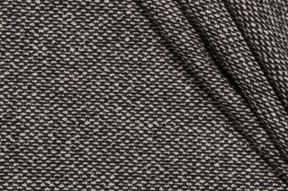 Balboa 3564 Woven Upholstery Fabric in Black