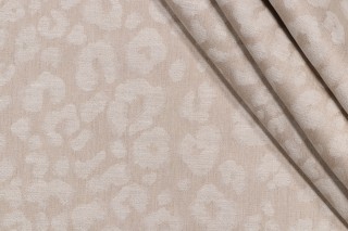 Excite Damask Decorator Fabric in Cream