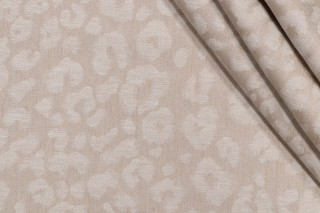 Excite Damask Decorator Fabric in Cream