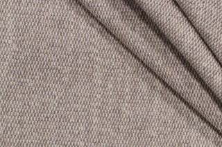 Cross Stitch Woven Upholstery Fabric in Flax