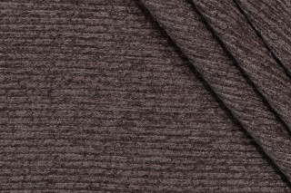 Amar Woven Chenille Upholstery Fabric in Smoke 
