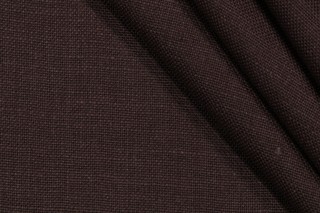 Abbo Woven Linen Decorator Fabric in Onyx