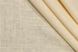 Covington Jefferson Linen Woven Drapery Fabric in 10-Champagne