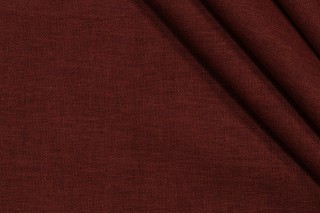 Covington Jefferson Linen Woven Drapery Fabric in 361-Brown Blaze