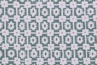 P Kaufmann Sorrel Printed Cotton Drapery Fabric in Spruce 