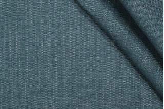 Remy Woven Felt Backed Upholstery Fabric in Teal
