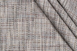 Covington Onassis Woven Upholstery Fabric in 615-Steele Brown