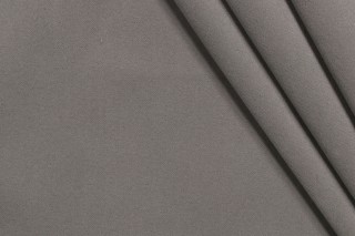 Solid Velvet Upholstery Fabric in Nickel